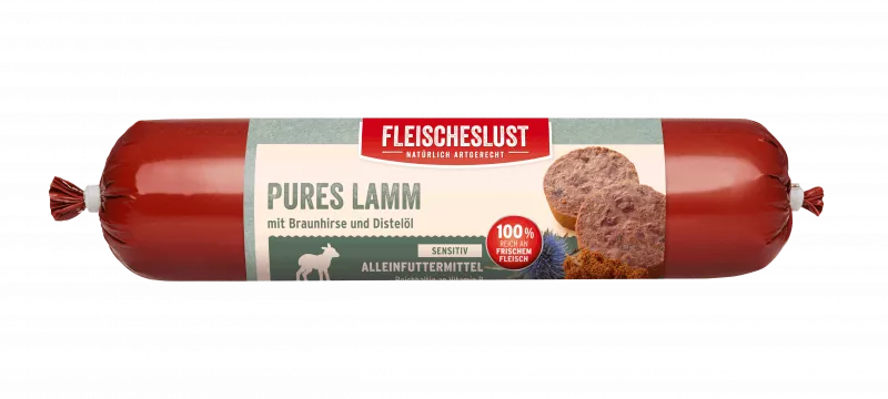 Pures Lamm und Hirse 400g